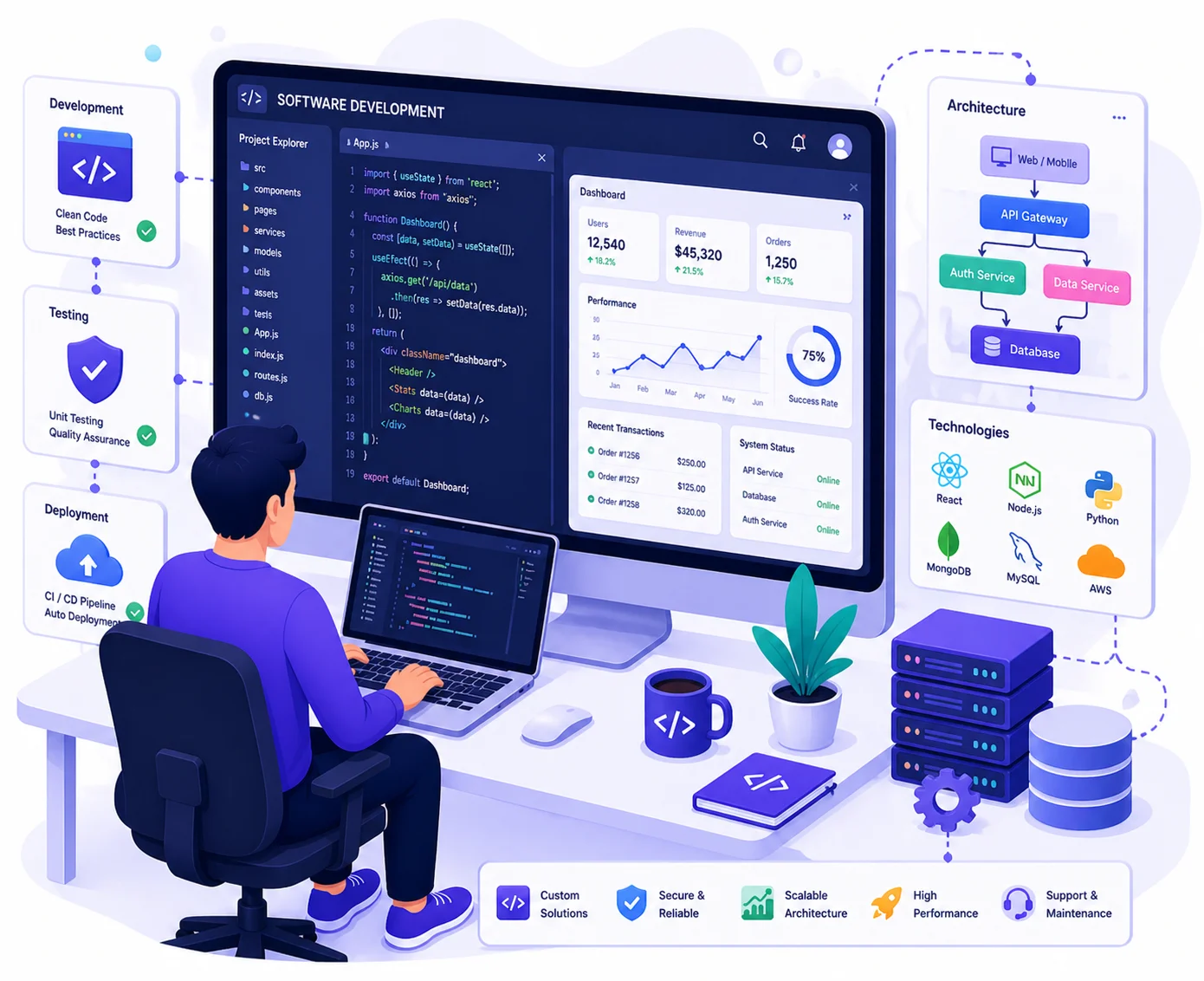 Software Development Company, Webnomics